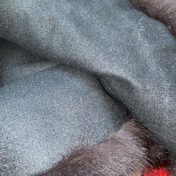 Real Fox & Cashmere / Wool cape! It’s incredible! - Picture 9 of 15